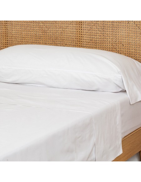 Jogo de lençóis algodão percal lisos