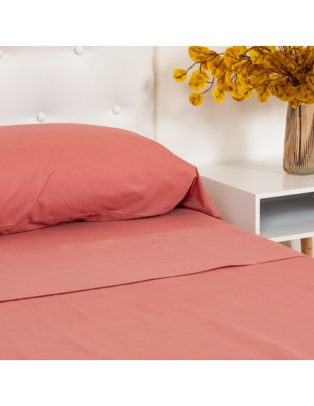 Jogo de lençóis algodão percal lisos