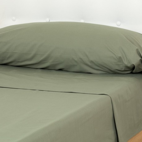 Jogo de lençóis algodão percal lisos