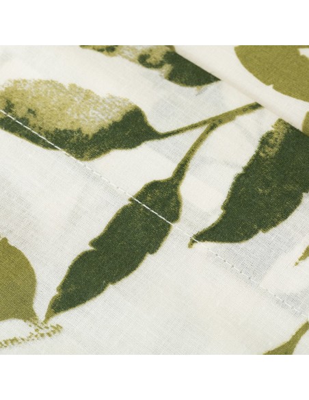 Jogo de lençóis algodão Jimena verde caça lencois-100-algodao