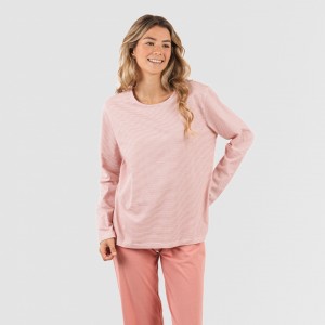 Pijama algodão Raya Aliena marsala 2