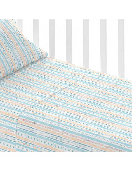 Jogo de lençóis algodão Texas cama bebé jogos-de-lencois-para-bebe