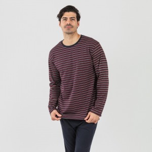 Pijama algodão homem Raya San Francisco azul marinho