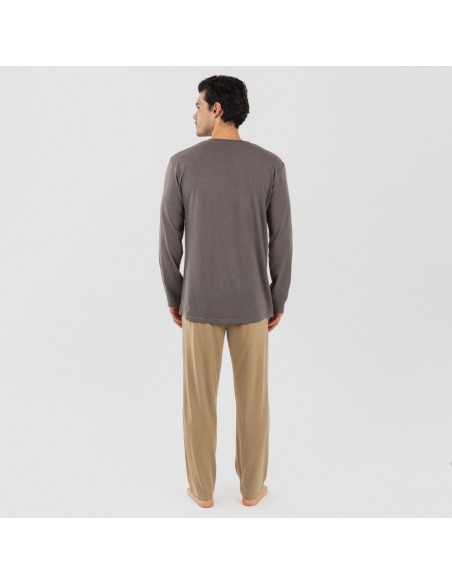 Pijama comprido homem com botões topo - arena Pijama comprido homem com botões topo - arena