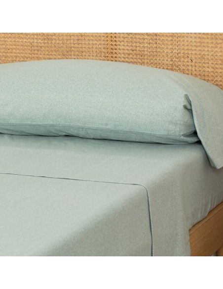 Jogo de lençóis Flanela lisos Jogo de lençóis Flanela lisos