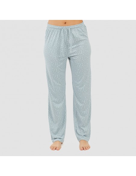 Pijama mulher soft Anita azul indigo Pijama mulher soft Anita azul indigo