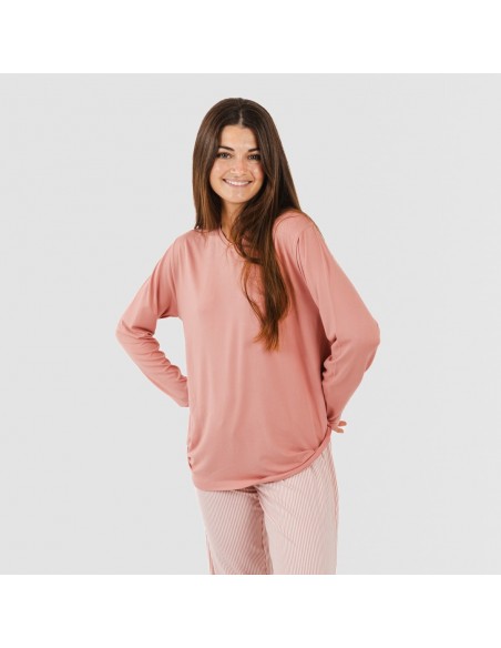 Pijama mulher soft Raya Aliena marsala Pijama mulher soft Raya Aliena marsala