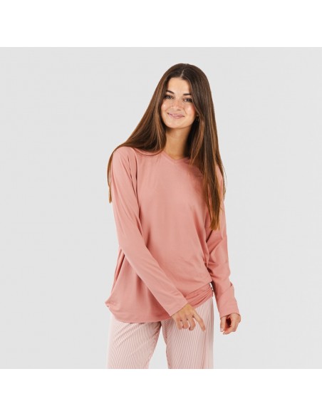 Pijama mulher soft Raya Aliena marsala Pijama mulher soft Raya Aliena marsala