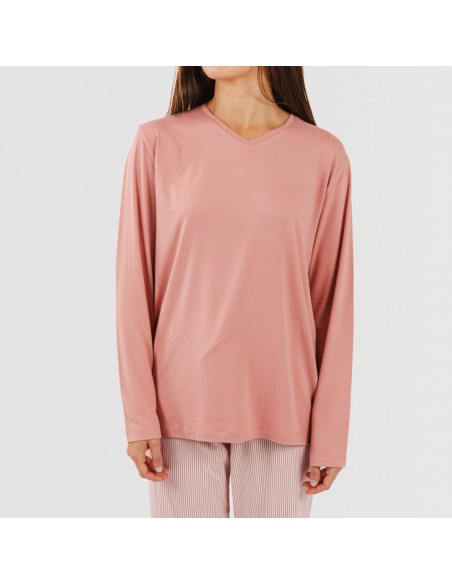 Pijama mulher soft Raya Aliena marsala Pijama mulher soft Raya Aliena marsala