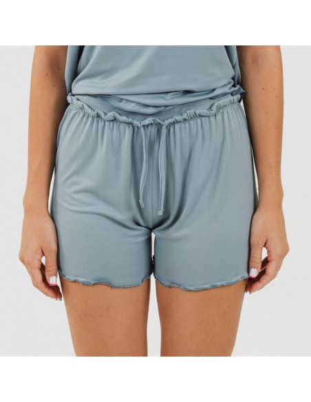 Pijama alças mulher soft liso