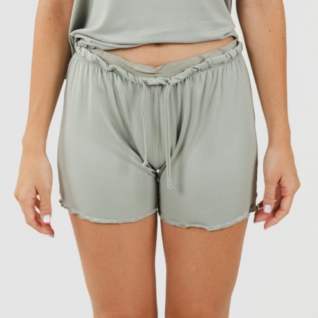 Pijama alças mulher soft liso