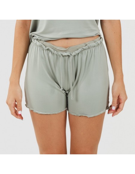 Pijama alças mulher soft liso