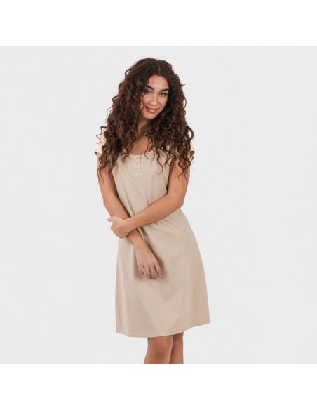 Vestido algodão liso Vestido algodão liso