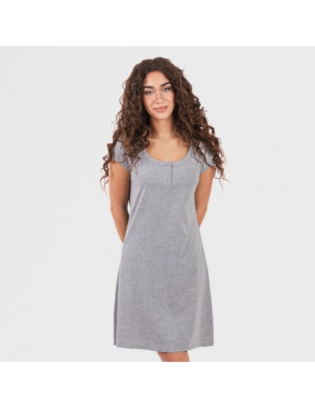 Vestido algodão liso Vestido algodão liso