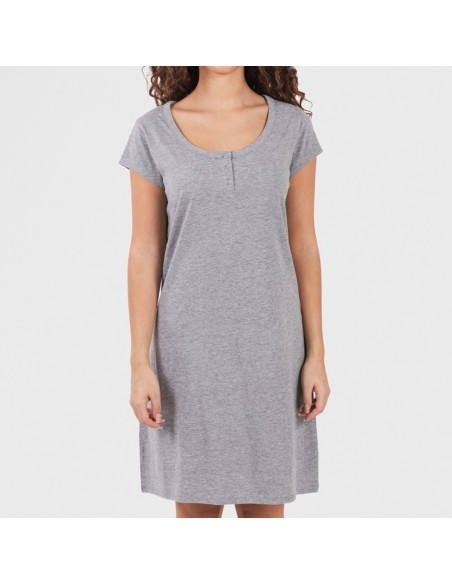Vestido algodão liso Vestido algodão liso