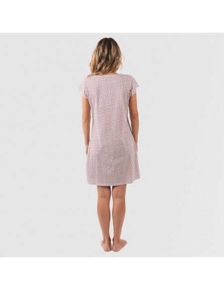 Vestido algodão Louise marsala Vestido algodão Louise marsala