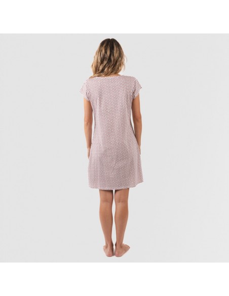 Vestido algodão Louise marsala Vestido algodão Louise marsala