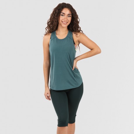 Conjunto desportivo de legging curto mulher verde garrafa roupa-de-desporto-mulher