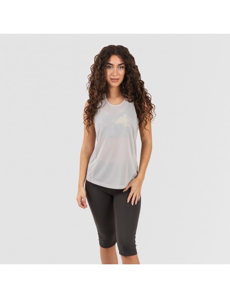 Conjunto desportivo de legging curto mulher cinza perla - cinza marengo Conjunto desportivo de legging curto mulher cinza perla - cinza marengo