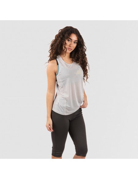 Conjunto desportivo de legging curto mulher cinza perla - cinza marengo Conjunto desportivo de legging curto mulher cinza perla - cinza marengo