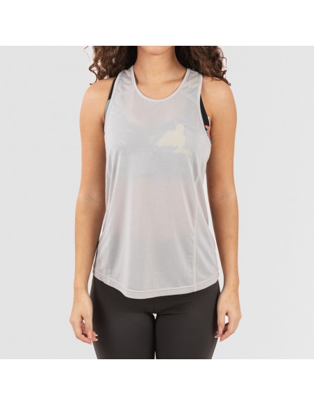 Conjunto desportivo de legging curto mulher cinza perla - cinza marengo Conjunto desportivo de legging curto mulher cinza perla - cinza marengo