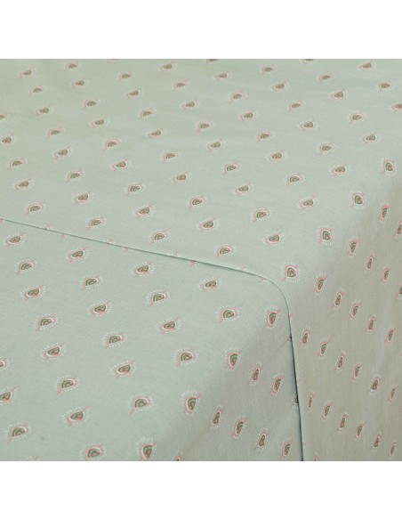 Jogo de lençóis algodão Alessia verde lencois-100-algodao