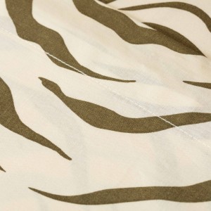 Jogo de lençóis algodão Print verde caça 2