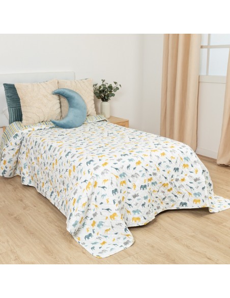 Colcha bouti Jimmy azul indigo Colcha bouti Jimmy azul indigo