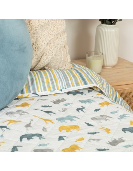 Colcha bouti Jimmy azul indigo Colcha bouti Jimmy azul indigo