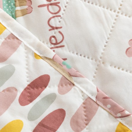 Colcha bouti Friends rosa