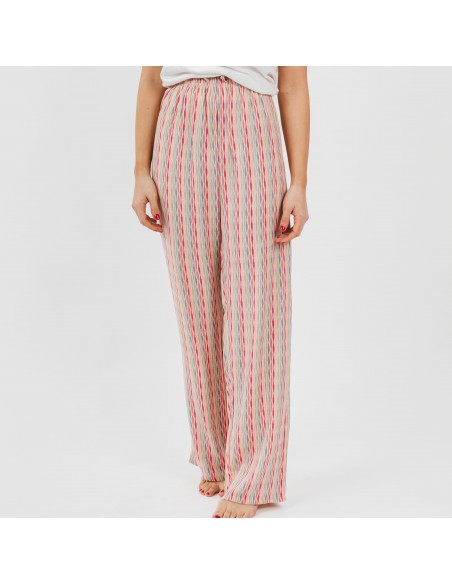 Calças viscosa Villa rosa Calças viscosa Villa rosa