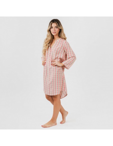 Túnica viscosa Villa rosa Túnica viscosa Villa rosa