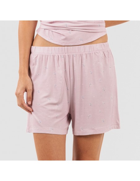 Pijama alças mulher viscosa Melanie malva