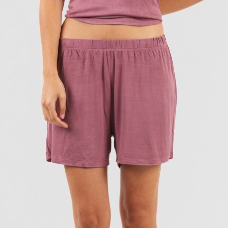 Pijama alças mulher viscosa liso