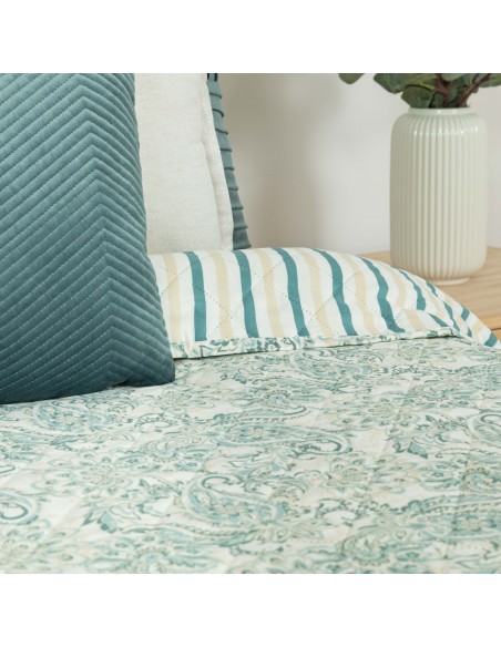 Colcha bouti Ninfa verde Colcha bouti Ninfa verde