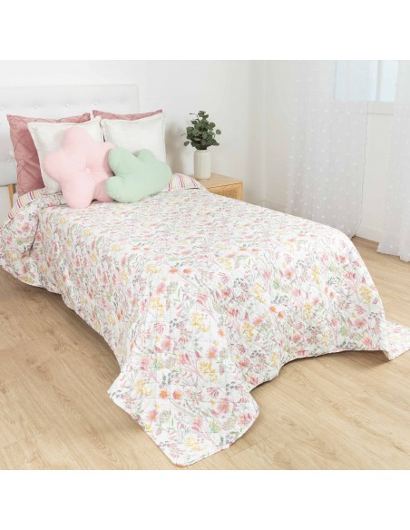 Colcha bouti Ainhoa rosa Colcha bouti Ainhoa rosa