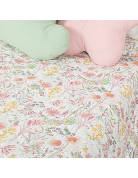 Colcha bouti Ainhoa rosa Colcha bouti Ainhoa rosa