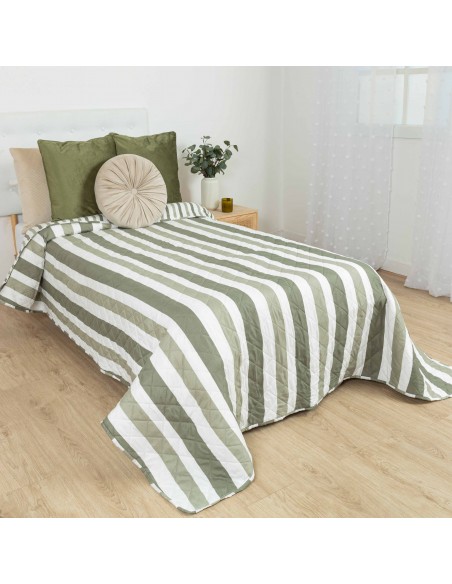 Colcha bouti Raya Aviles verde caça Colcha bouti Raya Aviles verde caça