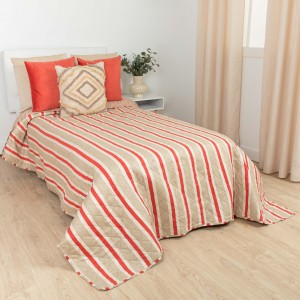 Colcha bouti Luton cor telha