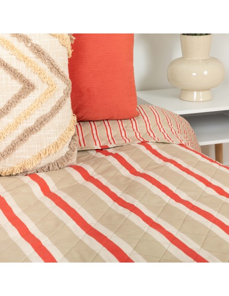 Colcha bouti Luton cor telha Colcha bouti Luton cor telha