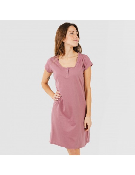 Vestido algodão liso Vestido algodão liso