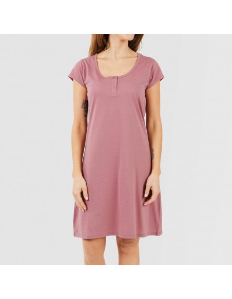 Vestido algodão liso Vestido algodão liso