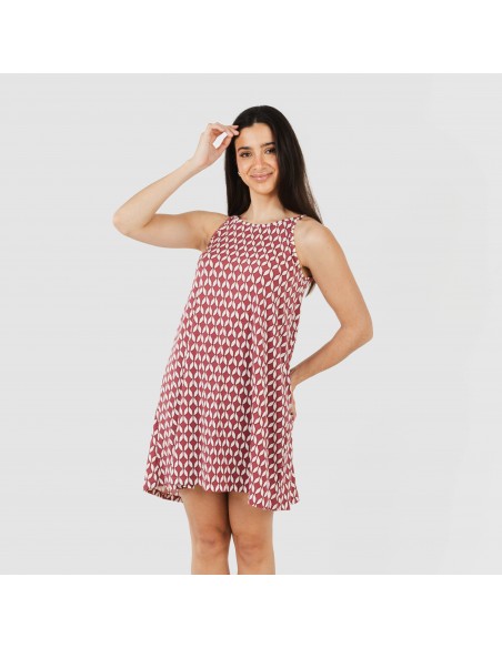 Vestido curto alças crepe Alino beringela Vestido curto alças crepe Alino beringela