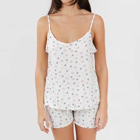 Pijama alças mulher soft Ines