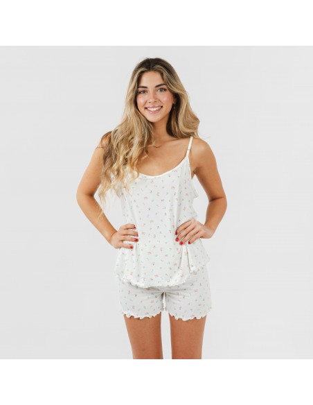 Pijama alças mulher soft Coby Pijama alças mulher soft Coby