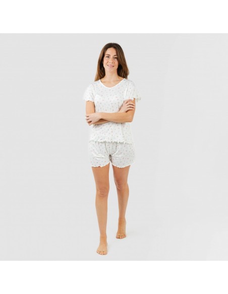 Pijama manga curta mulher soft Coby Pijama manga curta mulher soft Coby
