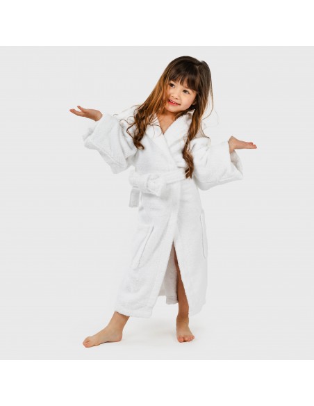 Roupão de banho Branco 450gr criança Roupão de banho Branco 450gr criança