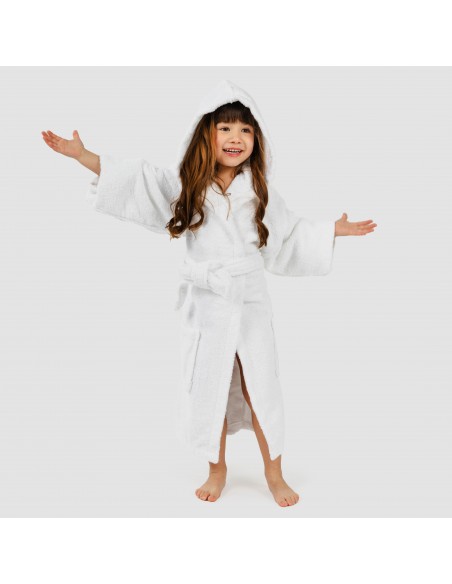 Roupão de banho Branco 450gr criança Roupão de banho Branco 450gr criança
