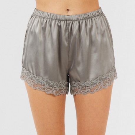 Pijama alças mulher Saten Friday liso