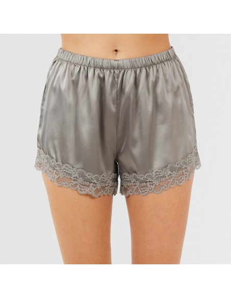 Pijama alças mulher Saten Friday liso